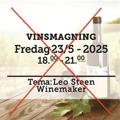 Vinsmagning fredag d. 23 maj 2025 - slikforvoksne.dk
